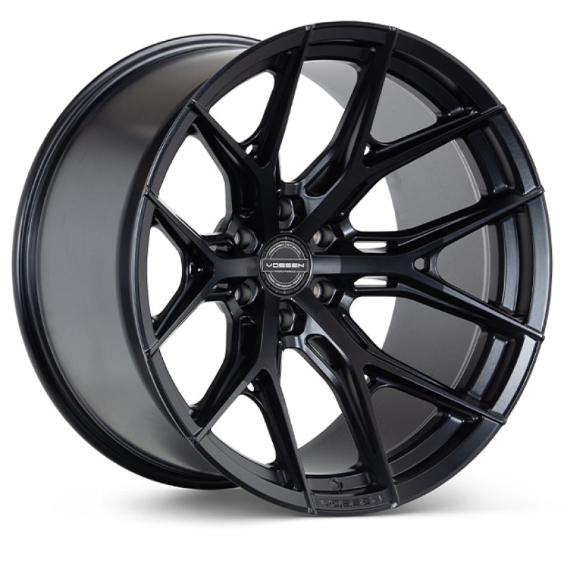 Vossen HF6-4 22x10 / 6x139.7 / ET-18 / Super Deep Face / 106.1 - Satin Black Wheel