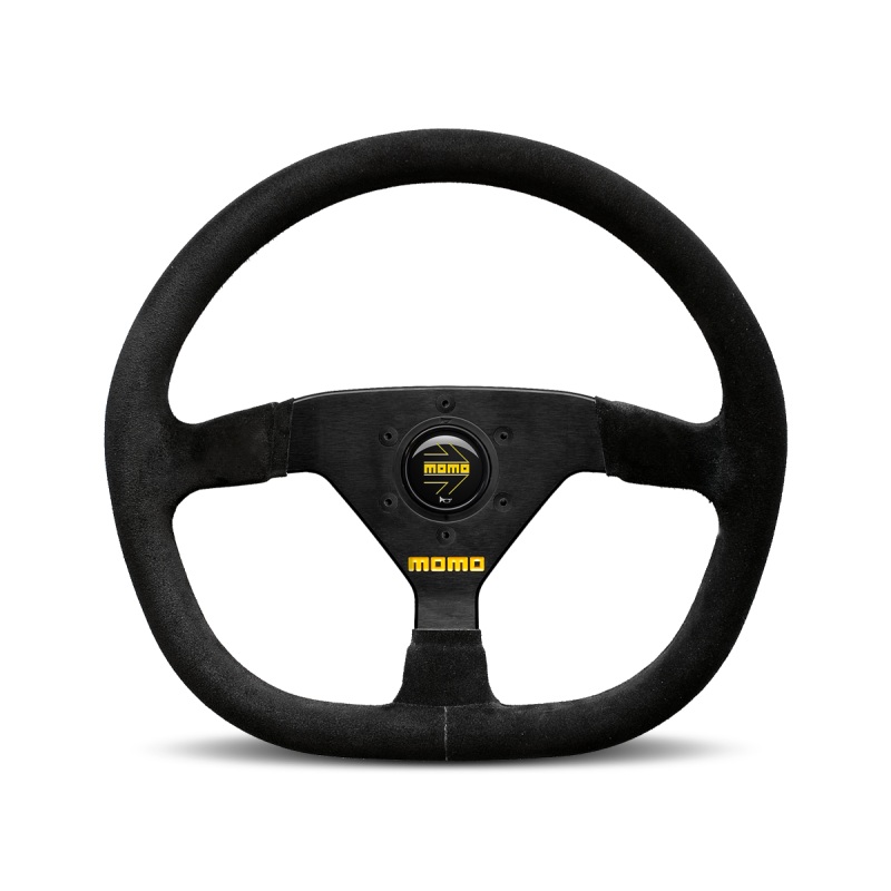 Momo MOD88 Steering Wheel 320 mm -  Black Suede/Black Spokes