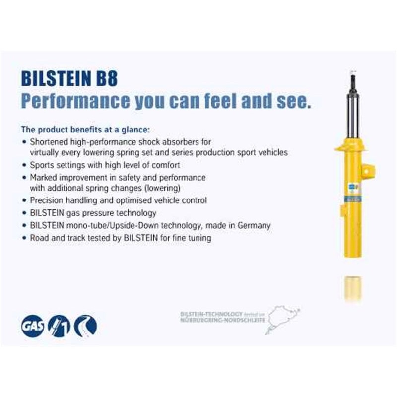 Bilstein 5160 Series 05-15 Nissan Xterra Rear 46mm Monotube Shock