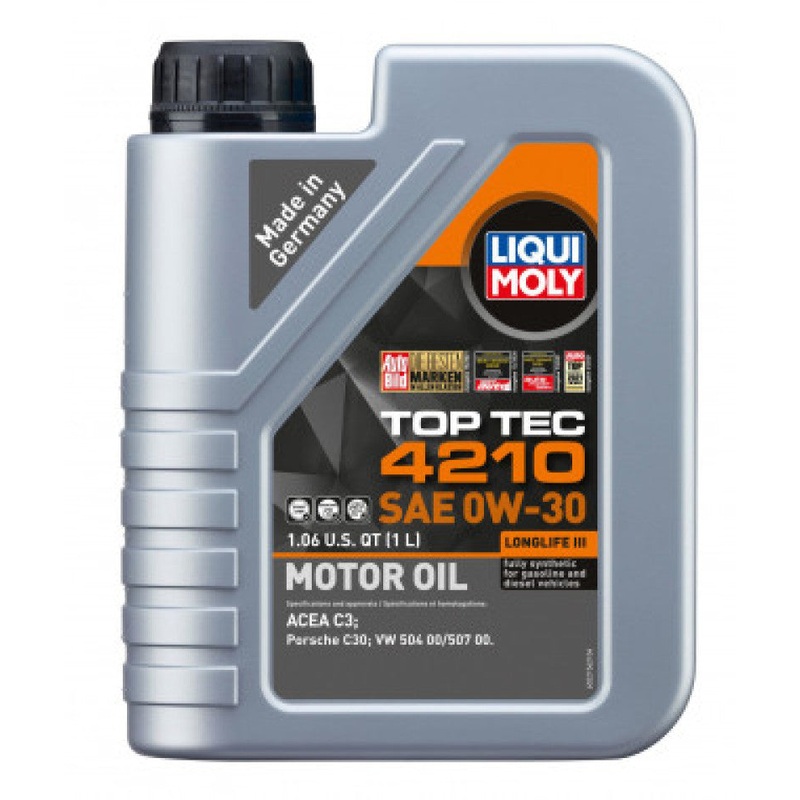 LIQUI MOLY 1L Top Tec 4210 Motor Oil SAE 0W30