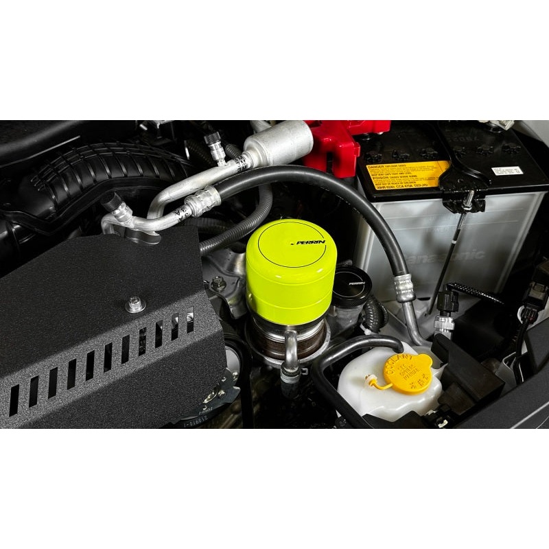Perrin 2015+ Subaru WRX/STI Oil Filter Cover - Neon Yellow