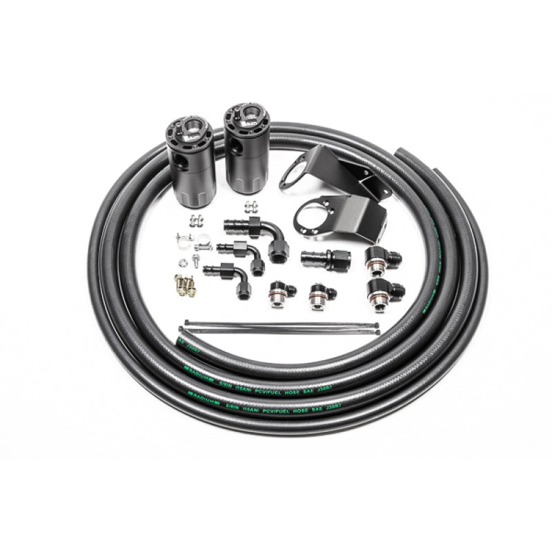 Radium Engineering 89-94 Nissan S13 Dual Catch Can Kit - Fluid Lock
