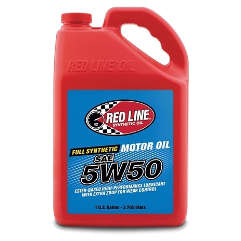 Red Line 5W50 Motor Oil - Gallon