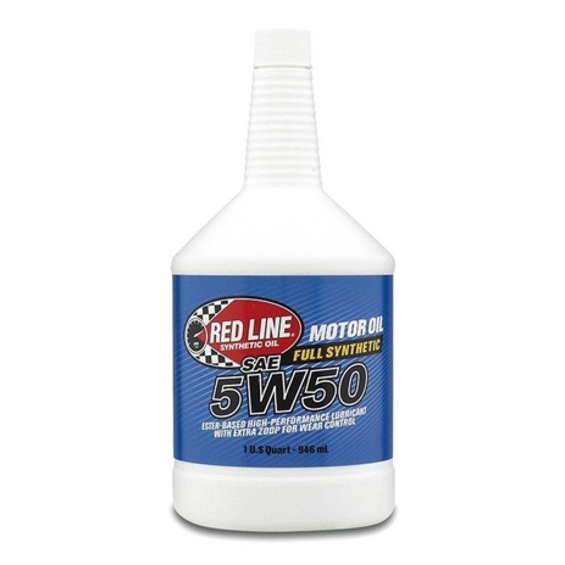 Red Line 5W50 Motor Oil - Quart
