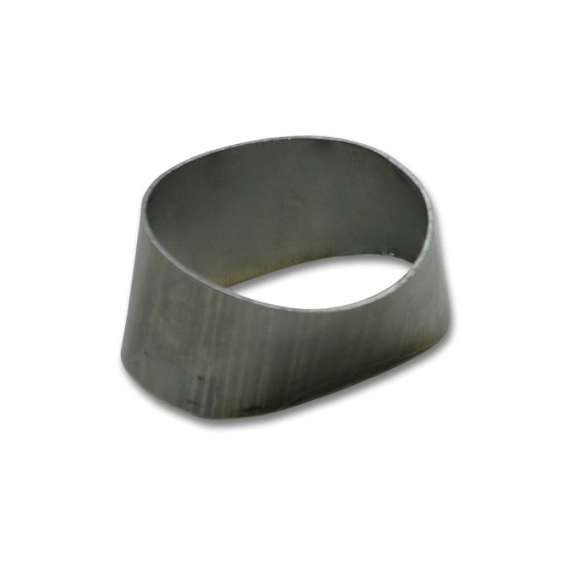 Vibrant 90mmx55mm Oval to 76mm Round Transition Adapter T304 SS for use with Part #1448 and #14480