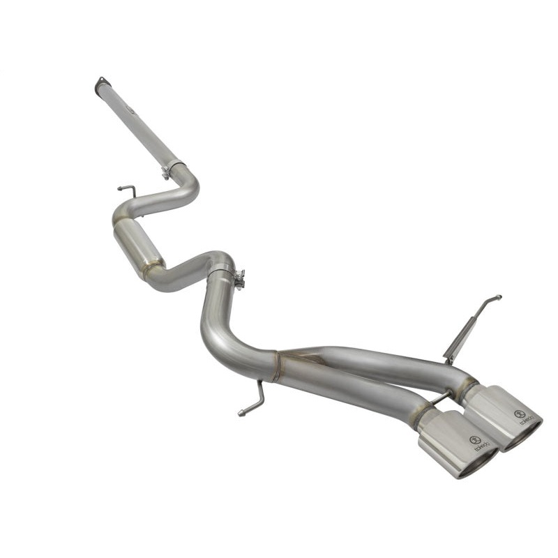 aFe POWER Takeda 3in 304 SS Cat-Back Exhaust w/ Polished Tips 13-17 Ford Focus ST L4-2.0L (t)