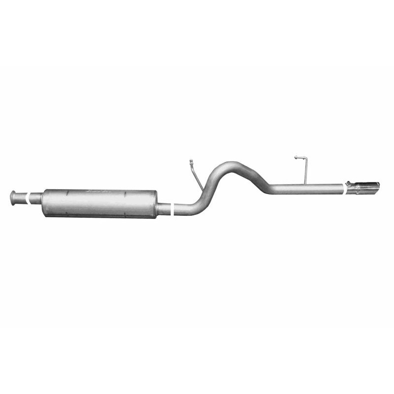 Gibson 08-12 Jeep Liberty Limited 3.7L 2.5in Cat-Back Single Exhaust - Aluminized