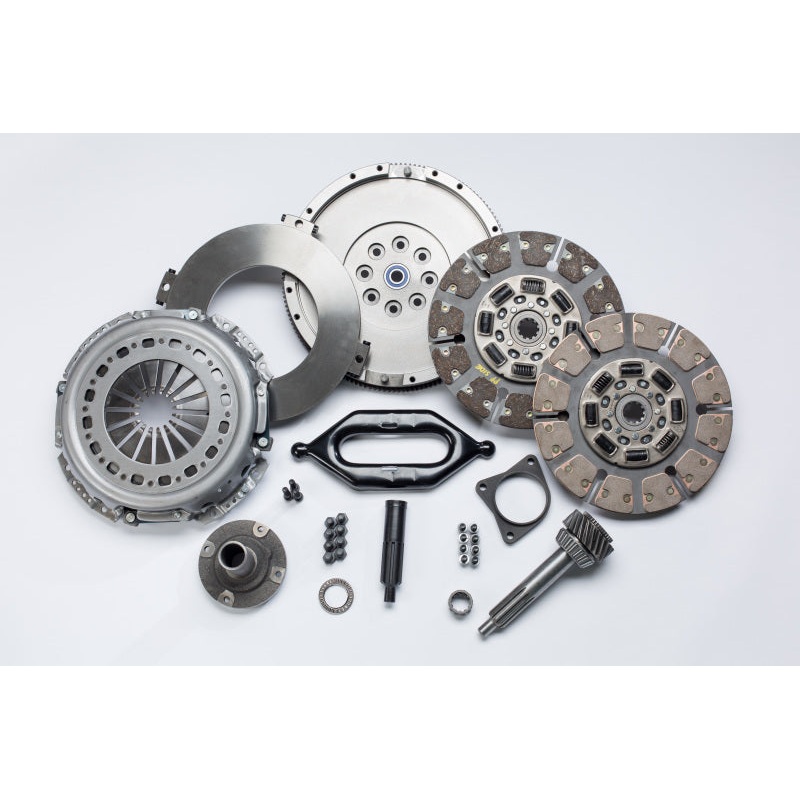 South Bend Clutch 94-03 Dodge 5.9L NV4500 Street Dual Disc Clutch Kit w/ Input Shaft