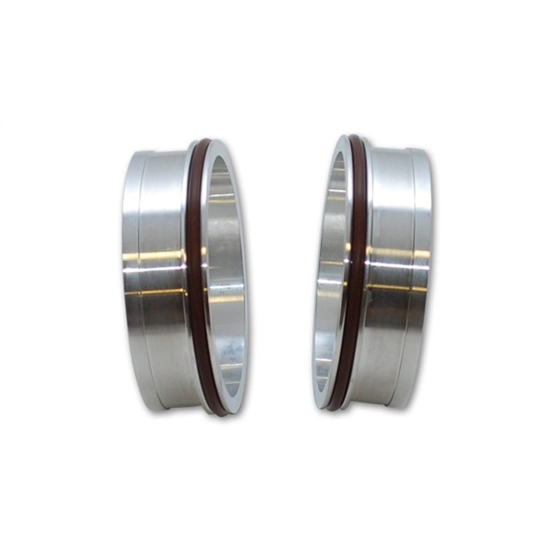 Vibrant Vanjen Aluminum Weld Fittings for 3.5in OD Tubing (for use with part #12567) - Sold In Pairs