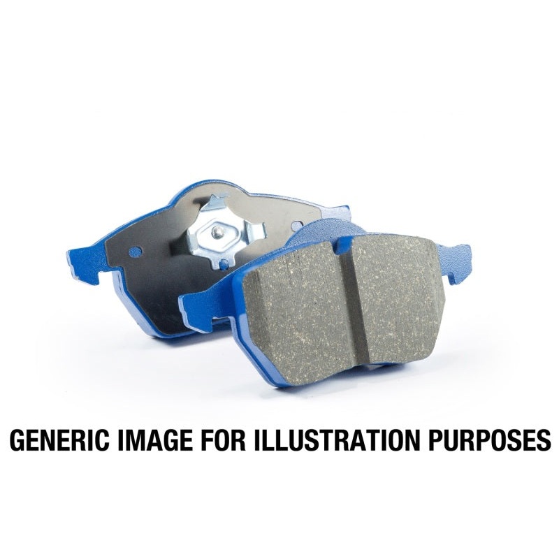 EBC 2015+ Mercedes-Benz C63 S AMG (W205) 4.0L Twin Turbo Bluestuff Rear Brake Pads