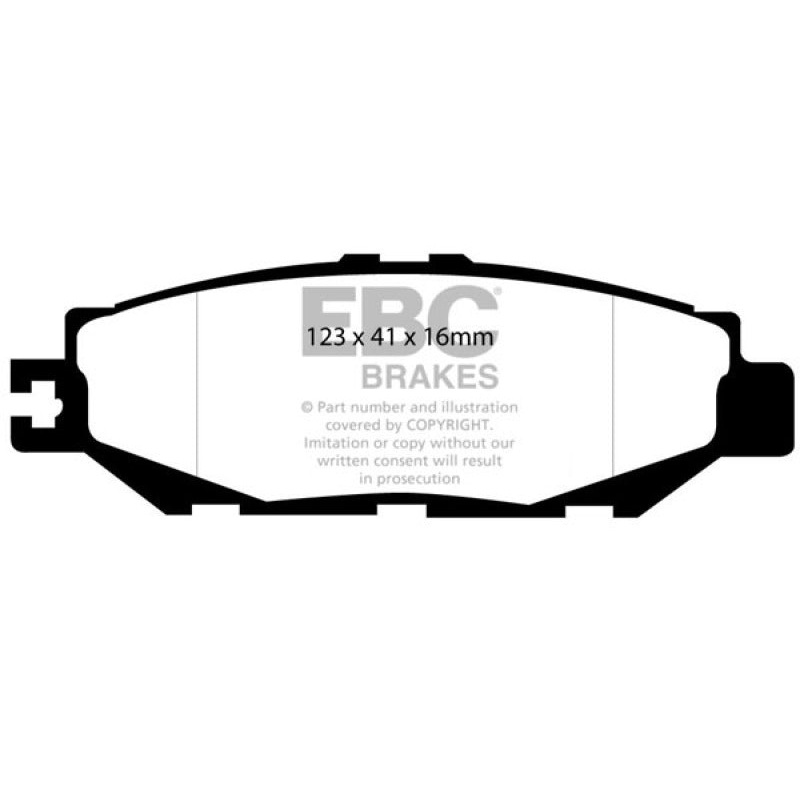 EBC 93-94 Lexus LS400 4.0 Redstuff Rear Brake Pads