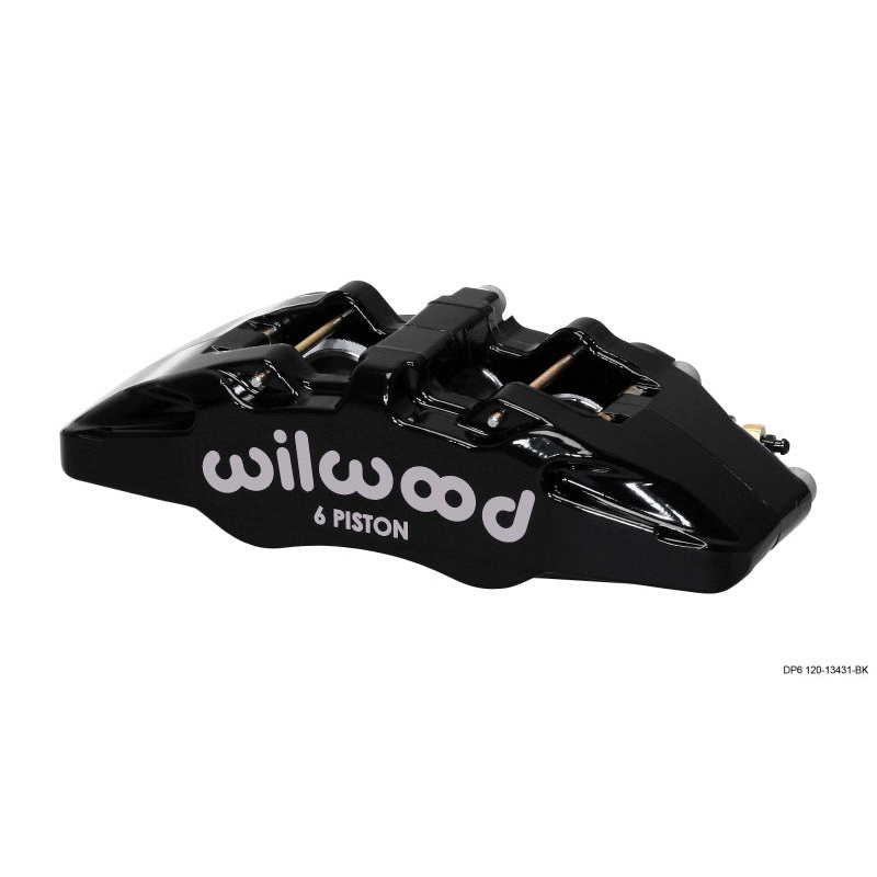 Wilwood Caliper-Forged Dynapro 6 5.25in Mount-L/H 1.62/1.38in/1.38in Pistons .38in Disc