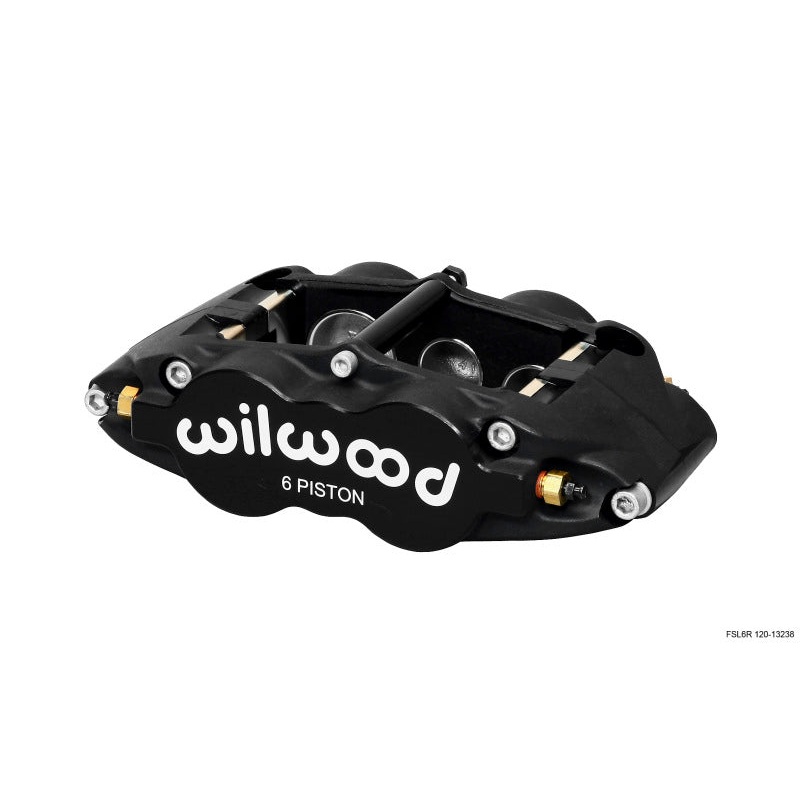 Wilwood Caliper-Forged Superlite 6R-L/H 1.62/1.12/1.12in Pistons 0.81in Disc