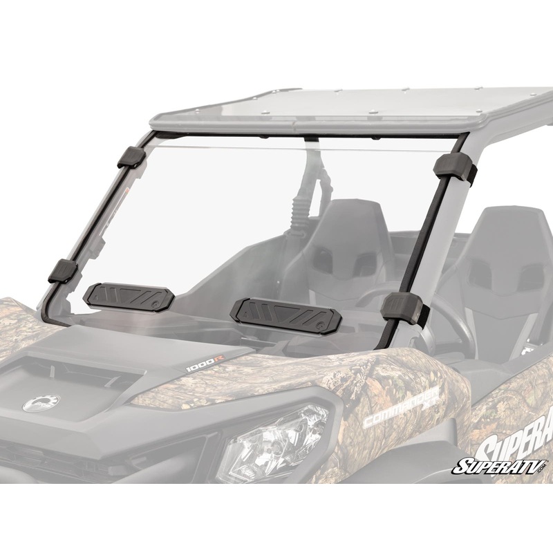 SuperATV Can-Am Maverick Trail Vented Full Windshield