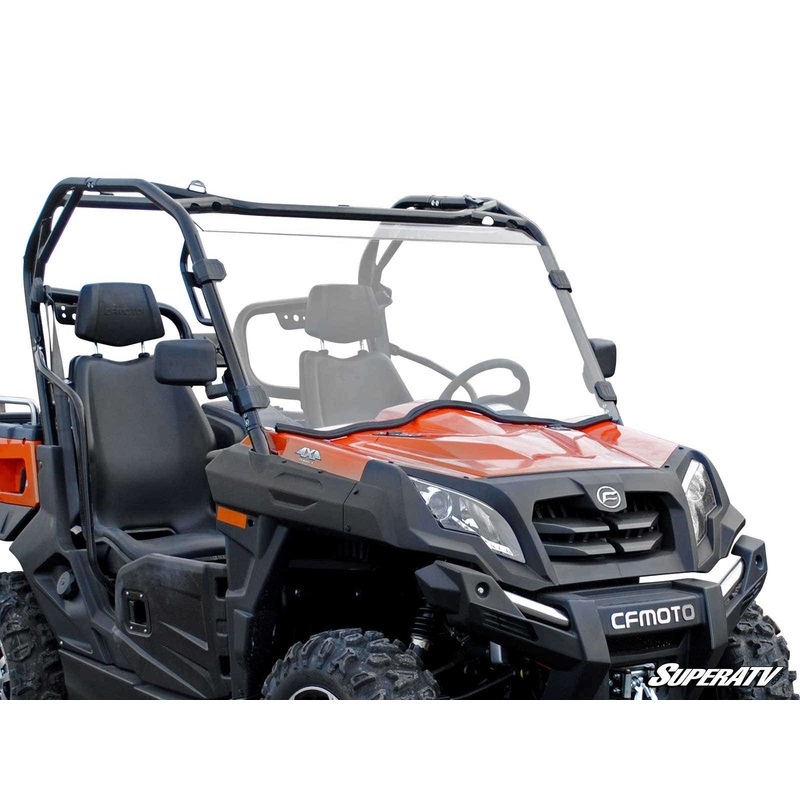 SuperATV CFMOTO UForce 800 WindshieldScratch-Resistant