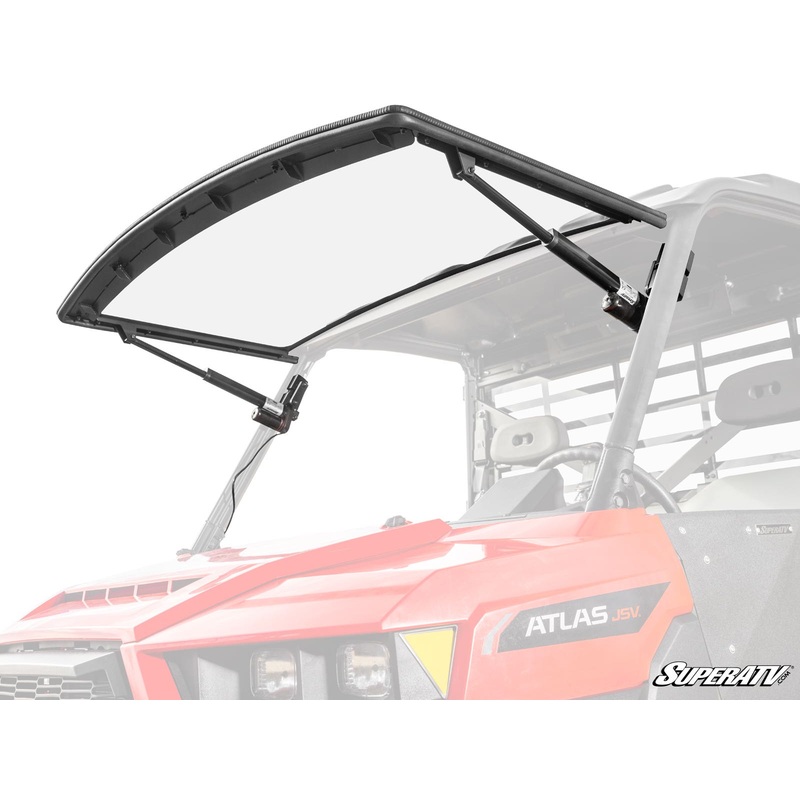 SuperATV Gravely Atlas JSV MaxDrive Power Flip Windshield
