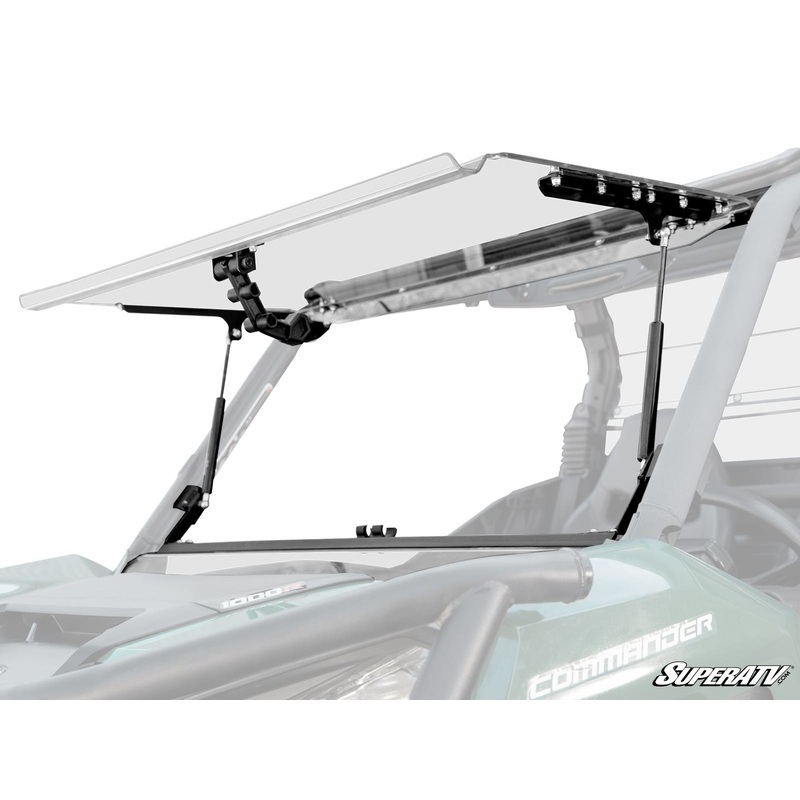 SuperATV Can-Am Maverick Sport Flip Windshield