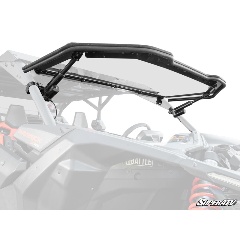 SuperATV Can-Am Maverick X3 MaxDrive Power Flip Windshield