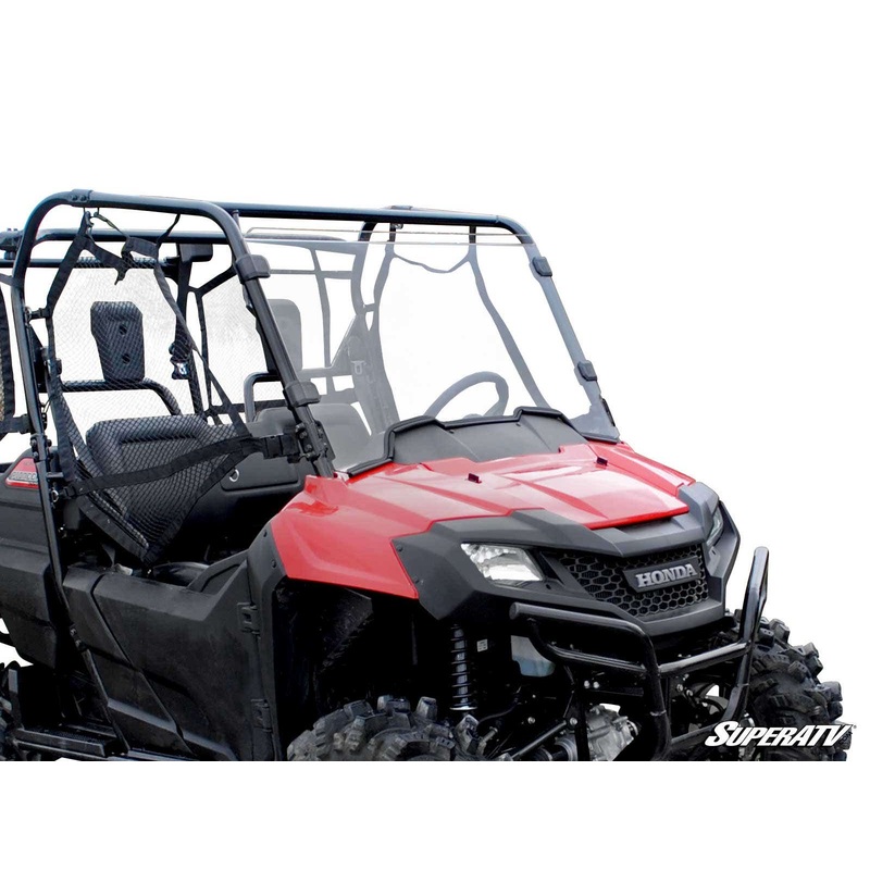 SuperATV Honda Pioneer 700 WindshieldScratch Resistant