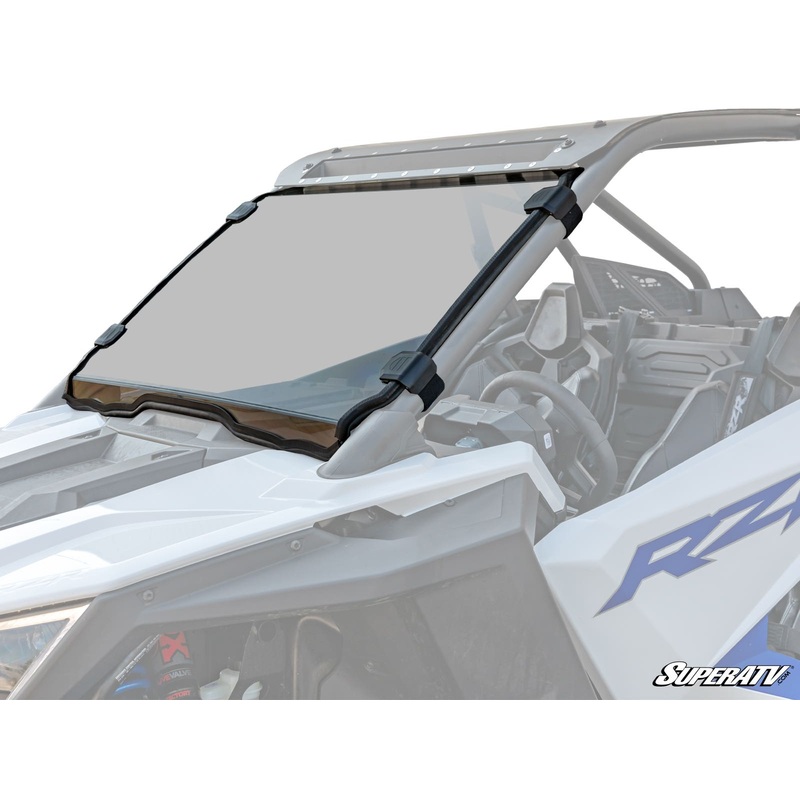 SuperATV Polaris RZR Turbo R Scratch-Resistant Full Windshield