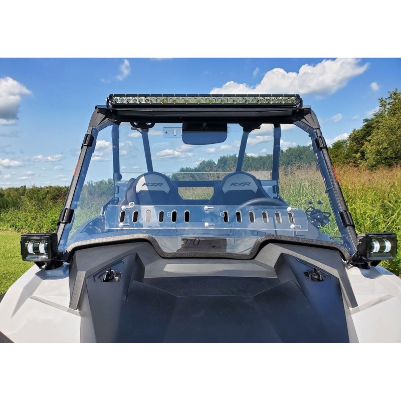 BLOWOUT SPECIAL-Polaris RZR XP 1000/XP Turbo - 1 Pc Scratch-Resistant Windshield