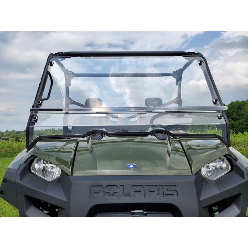Polaris Full-Size Ranger 2-Seater 500/700/800 - 2 Pc Scratch-Resistant Windshield