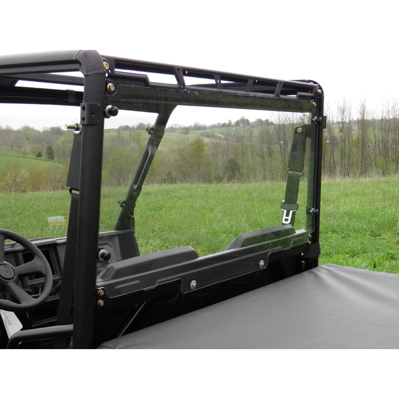 Polaris Ranger Mid-Size Crew - Lexan Back Panel w/Vent Option