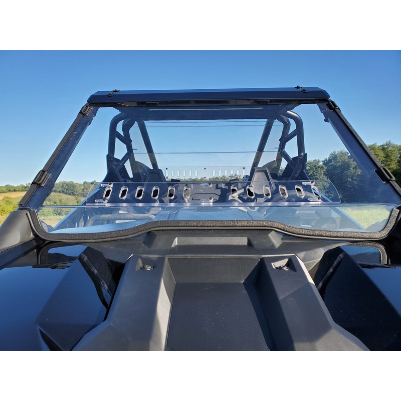 Polaris RZR PRO XP/Turbo R - 1 Pc Windshield w/Clamp and Vent Options