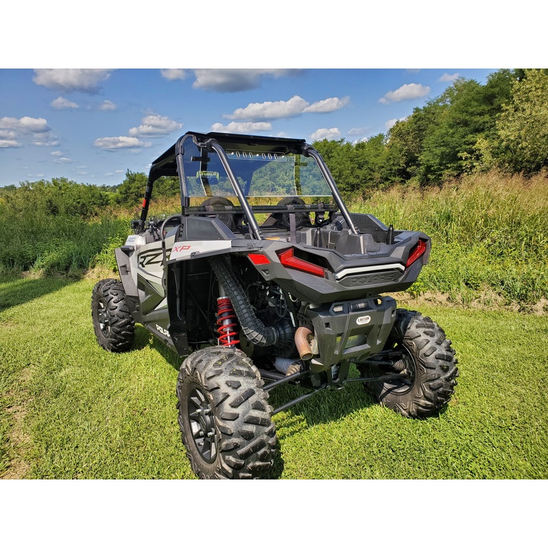 Polaris RZR XP 1000/XP Turbo - 2 Piece Lexan Back Panel