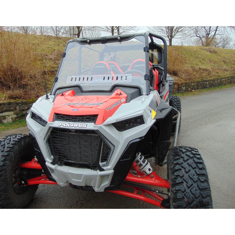 Polaris RZR XP 4 1000/XP 4 Turbo - 1 Pc Windshield w/Clamp and Vent Options