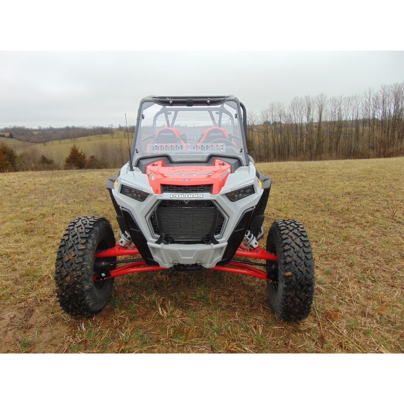 Polaris RZR XP 4 Turbo S - 1 Pc Scratch-Resistant Windshield with Clamp and Vent Options