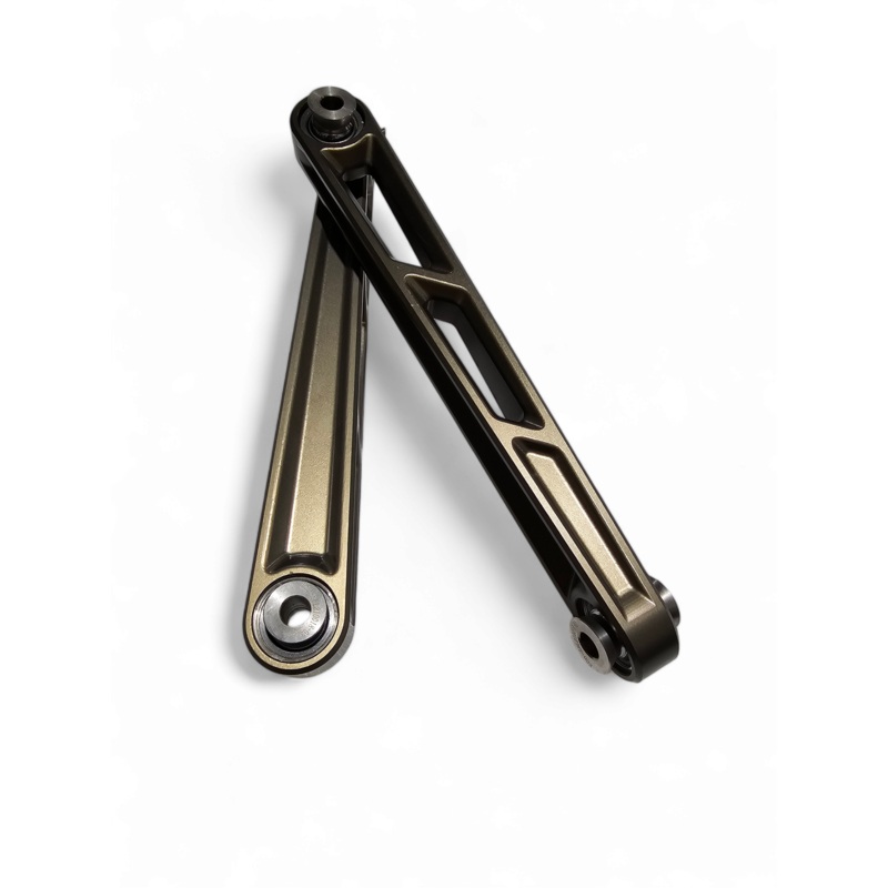 2022 to Current Polaris RZR Turbo R, Pro R Front Sway bar Link in Gun Metal Finish
