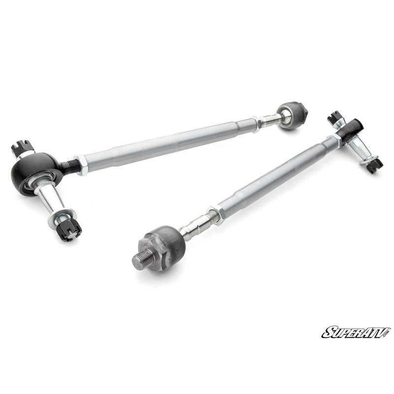 SuperATV Kawasaki Mule Pro RackBoss 2.0 Swaged Tube Tie Rod Kit