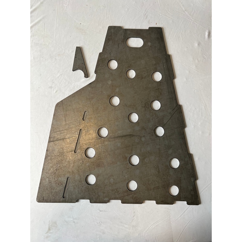Can Am X3 Engine & transmission BASH PLATES 3/16 or 1/4 WELD ON (RAW)