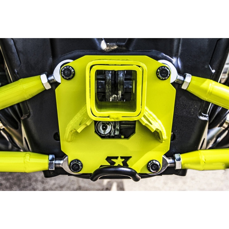 S3 Power Sports Polaris RZR XP 1000 2" Hitch Receiver Plate