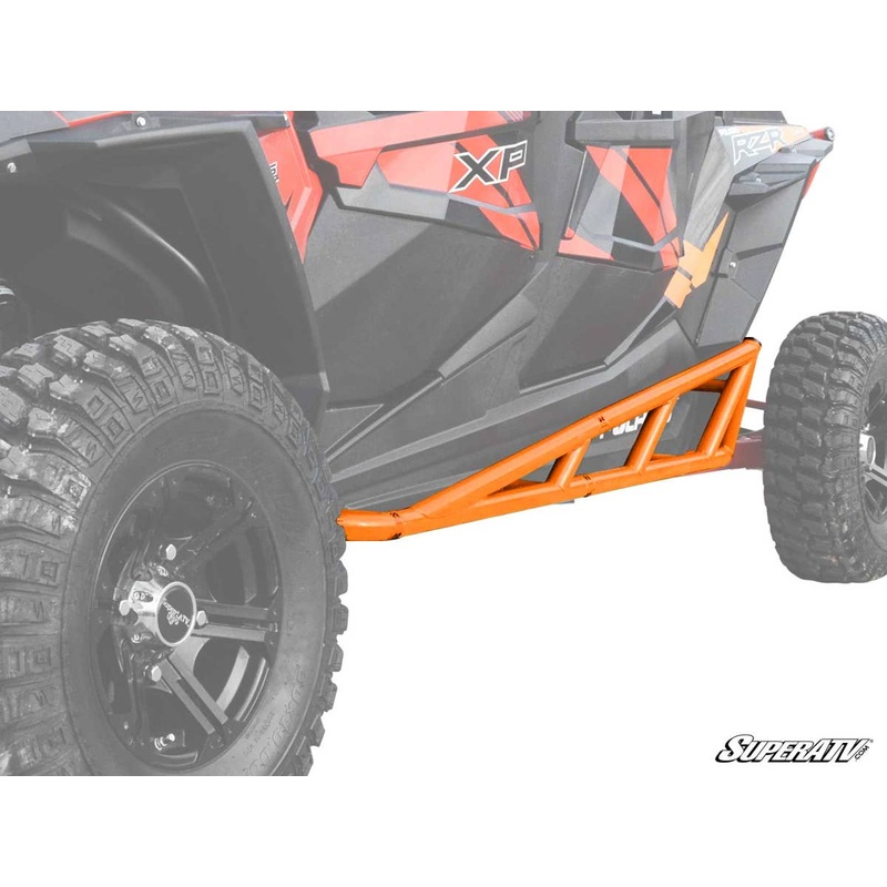 SuperATV Polaris RZR XP Turbo Nerf Bars