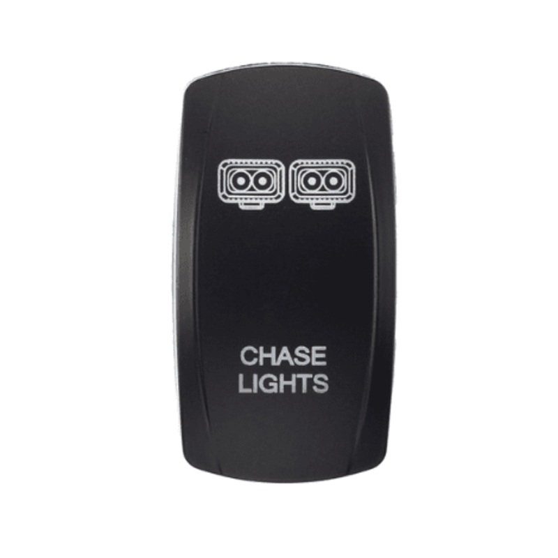 XTC Chase Lights Contra V Rocker Switch Cover