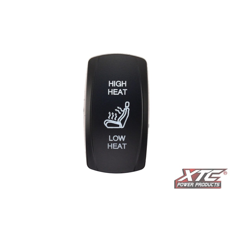XTC High/Low Heated Seat Contra V Rocker Switch Cover
