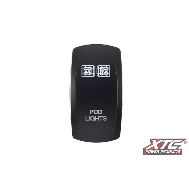 XTC POD Lights Contra V Rocker Switch Cover (Cover Only)