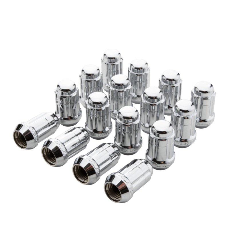 Spline Drive Lug Nut Kit -12mm x 1.25 with Slim Profile Spline Drive Socket