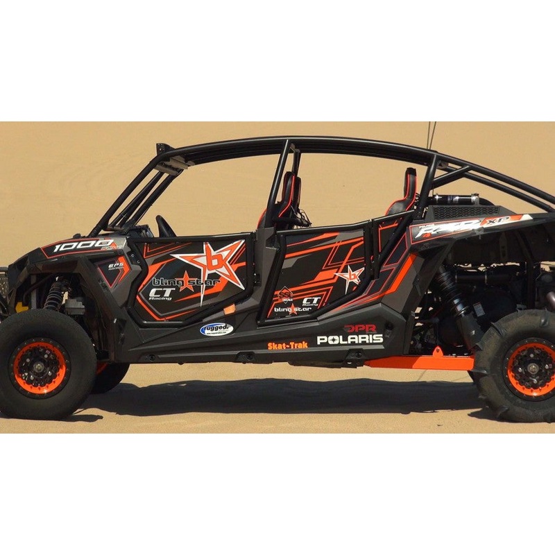Blingstar Black Suicide Doors - 2014-20 Polaris RZR XP 4 1000