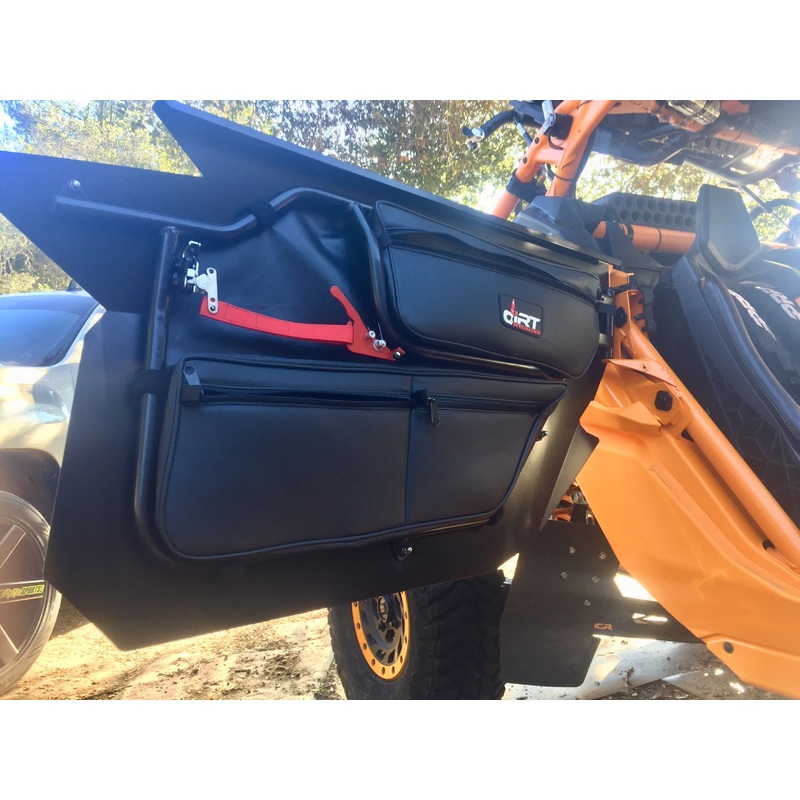 CANAM X3 FLAT TOP DOOR BAGS  (#DS-4206-BAG)