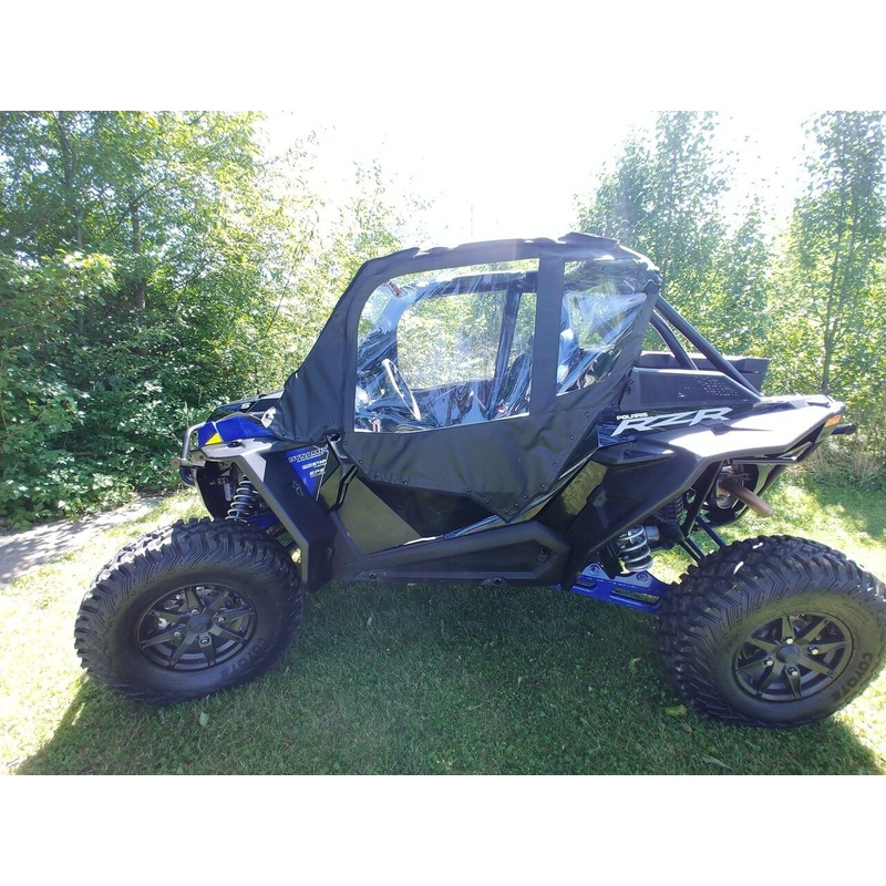 Polaris RZR XP Turbo S - Soft Doors w/Support Bars