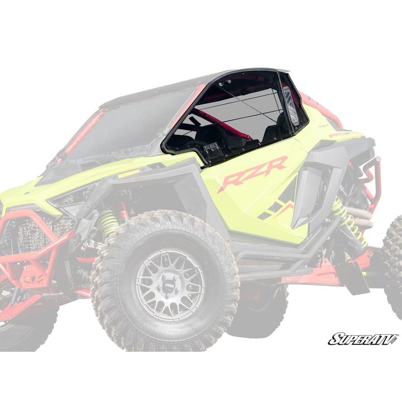 SuperATV Polaris RZR Pro R Hard Cab Enclosure Upper Doors