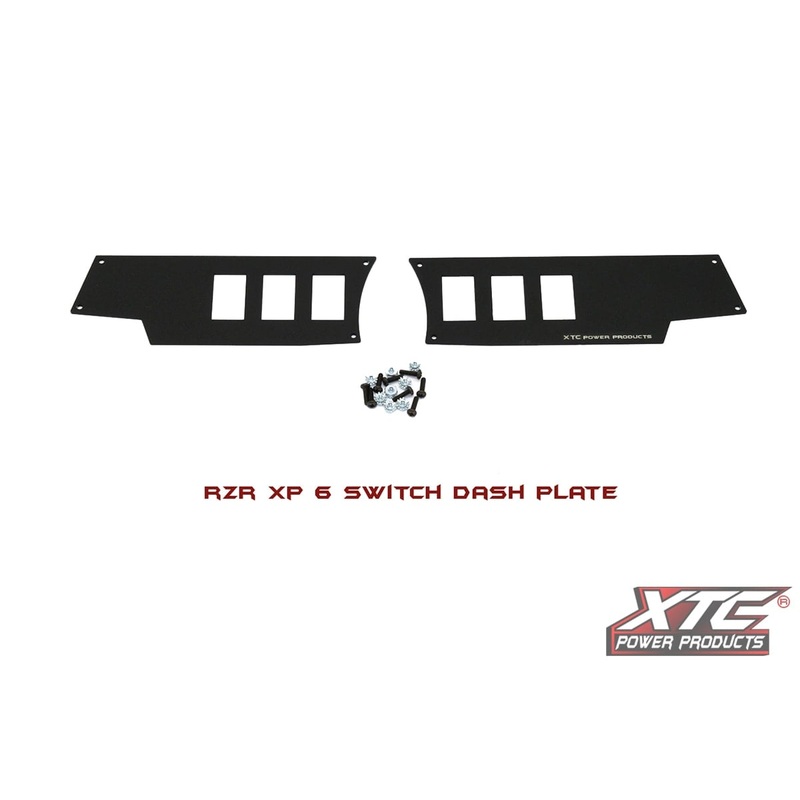 XTC Polaris RZR XP 1000 / Turbo '14-18 6 Switch Dash Mounting Plate
