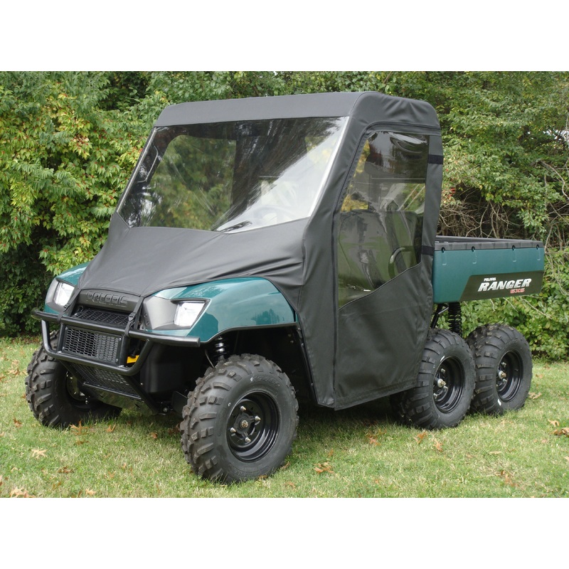 Polaris Ranger 2-Passenger 500/700 (2002-2008) - Full Cab Enclosure with Vinyl Windshield