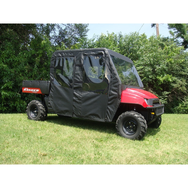 Polaris Ranger Crew 700 (2008-2009) - Full Cab Enclosure for Hard Windshield