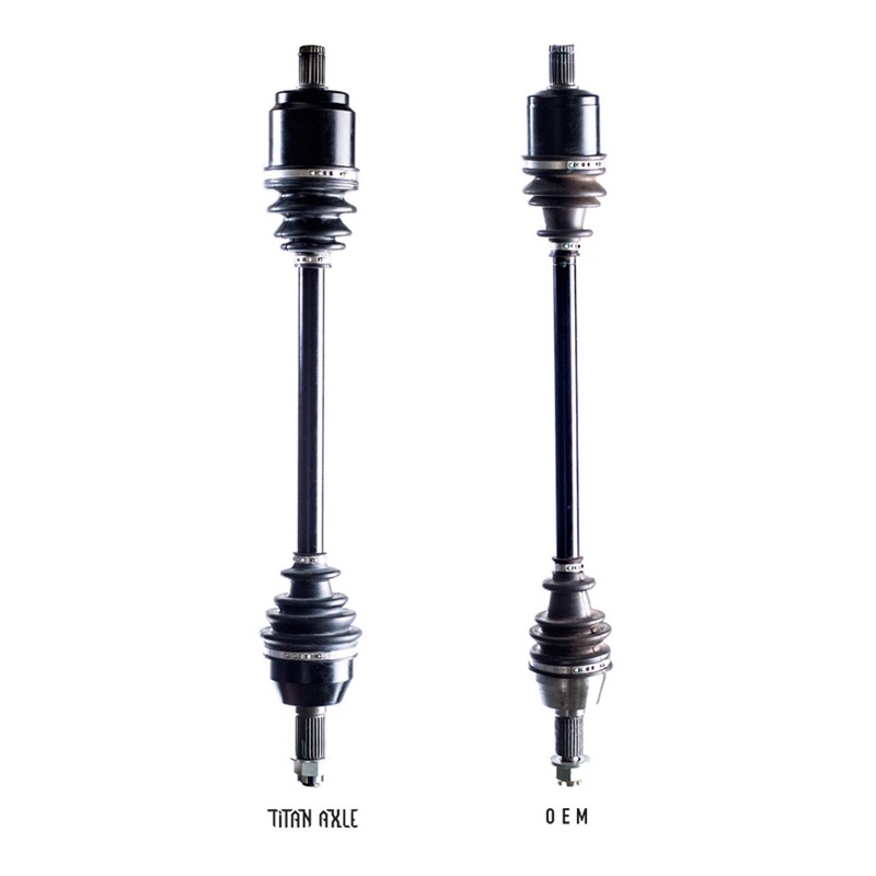 S3 Power Sports '16+ Polaris RZR XP Turbo Front Axles