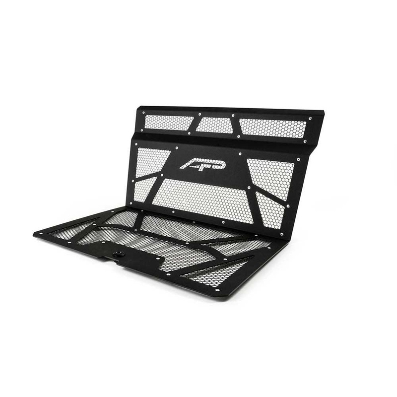 Vented Engine Cover Matte Black | Gloss Black Polaris RZR XP 1000 | XP Turbo