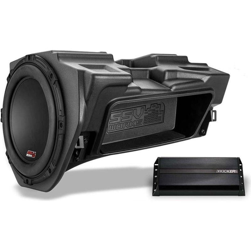 Polaris RZR Ride Command Glove Box Subwoofer Enclosure